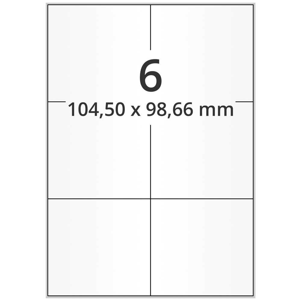 A4 104,5x98,66 mm 600 st