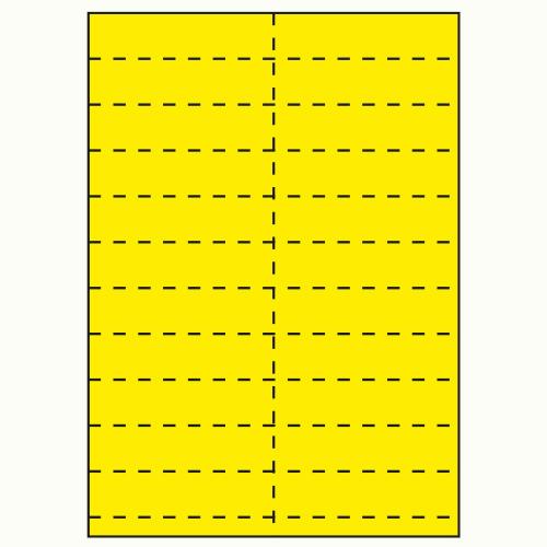 A4 105x26 mm gul 1100 st