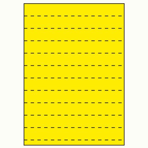 A4 210x26 mm gul 550 st