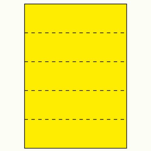 A4 210x60 mm gul 250 st