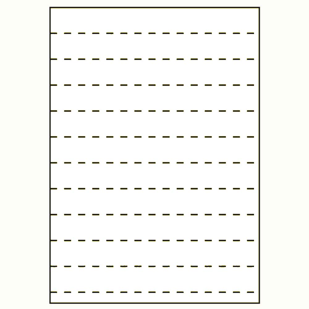 A4 210x26 mm vit 550 st