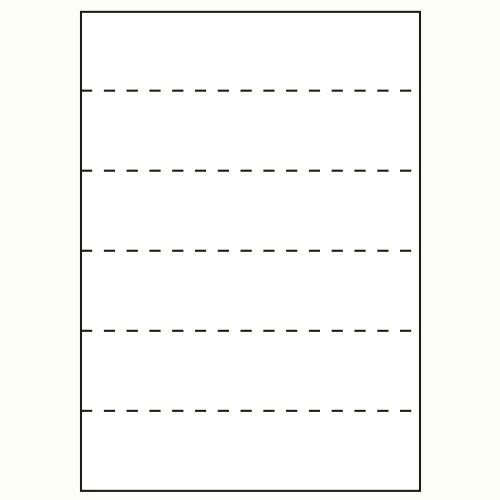 A4 210x50 mm vit 300 st