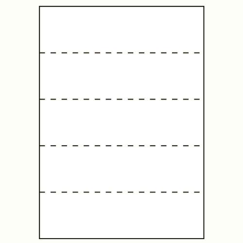 A4 210x60 mm vit 250 st