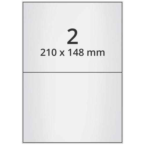 A4 210x148 mm 20 st silver