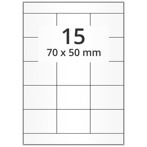 A4 70x50 mm 7500 st