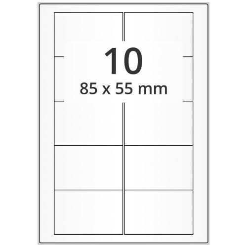A4 85x55 mm 5000 st