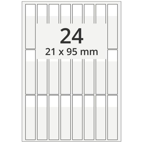 A4 21x95 mm 240 st vit