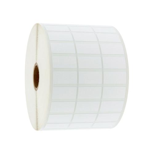 25x8 mm 10000 st/rl vit blank polyester