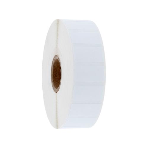 25,4x12,7 mm 3000 st/rl vit blank polyester