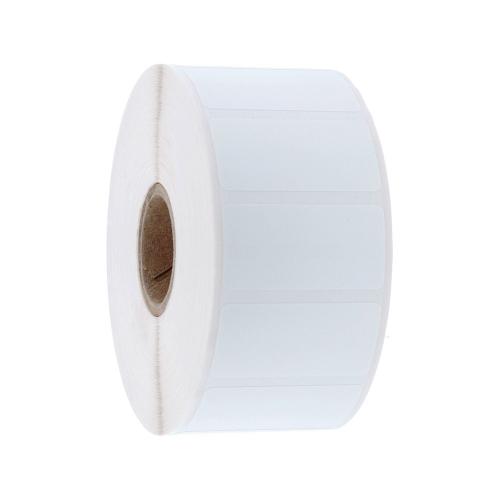 38x23 mm 1500 st/rl vit blank polyester