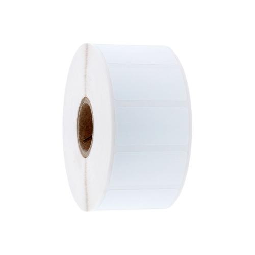 70x25,4 mm 3000 st/rl vit blank polyester