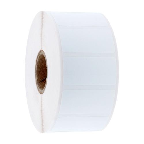 76,2x50,8 mm 1250 st/rl vit blank polyester