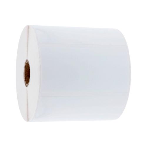 90x45 mm 1250 st/rl vit blank polyester