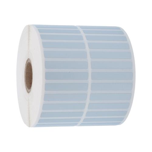 31,8x9,4 mm 10000 st/rl silver blank polyester