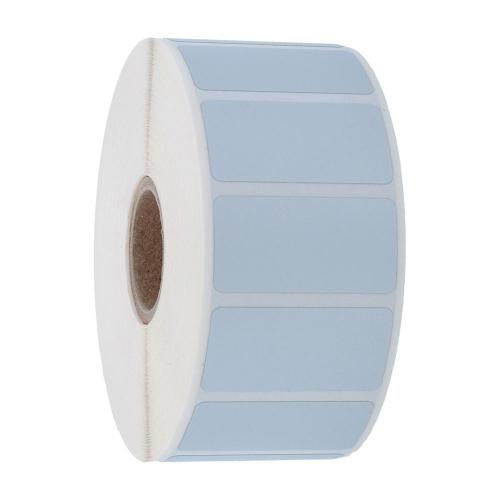 60x34 mm 1250 st/rl silver blank polyester