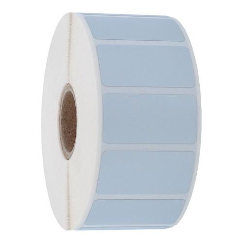 60x40 mm 1250 st/rl silver blank polyester