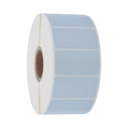 57,15x31,75 mm 2100 st/rl silver matt polyester