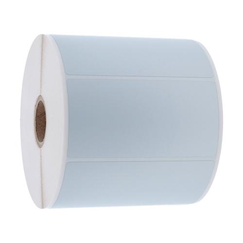 76,2x50,8 mm 1250 st/rl silver matt polyester