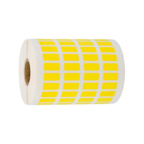 18x8 mm 10000 st/rl gul blank polyester