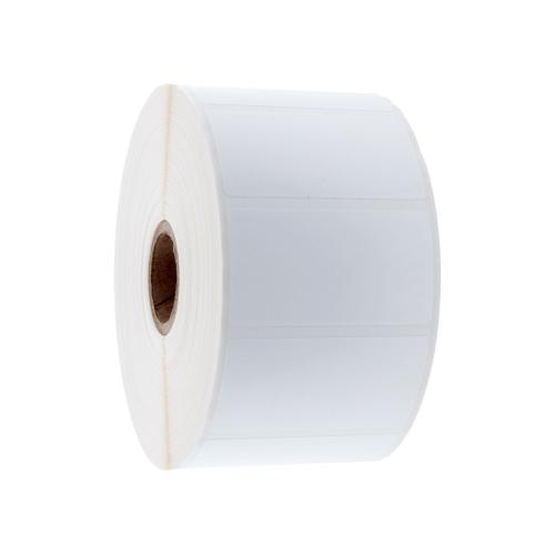 50,8x25,4 mm 2580 st/rl vit satin matt polyester Extrem permanent