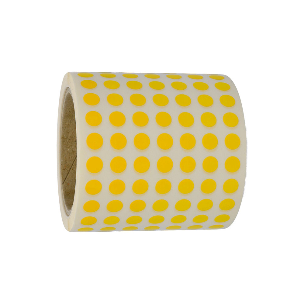 Rund 10 mm gul 1000 st/rl