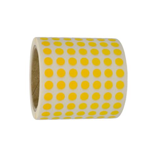 Rund 10 mm gul 1000 st/rl