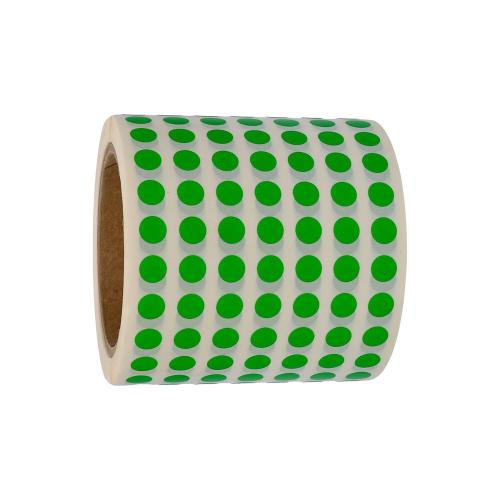 Rund 10 mm grön 1000 st/rl