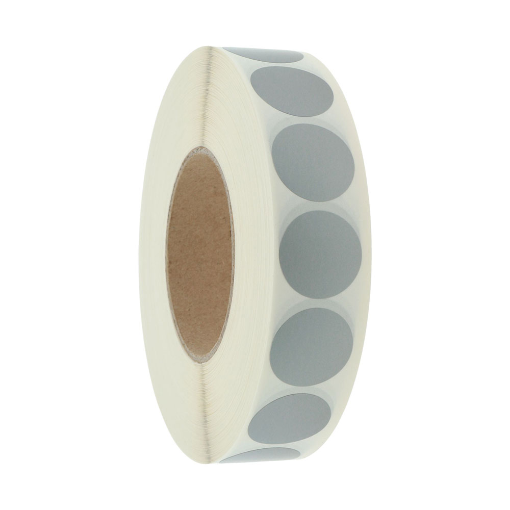 Rund 30 mm grå 1000 st/rl