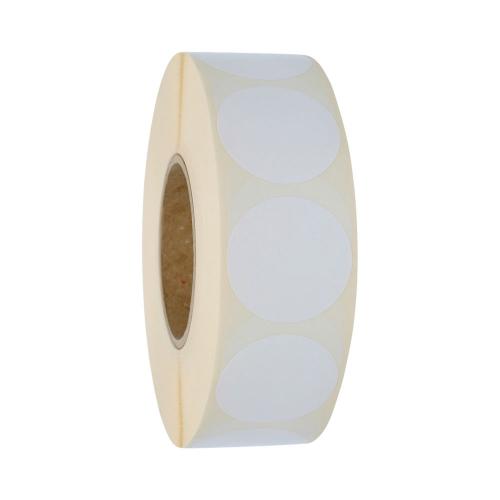 Rund 50 mm vit 1000 st/rl