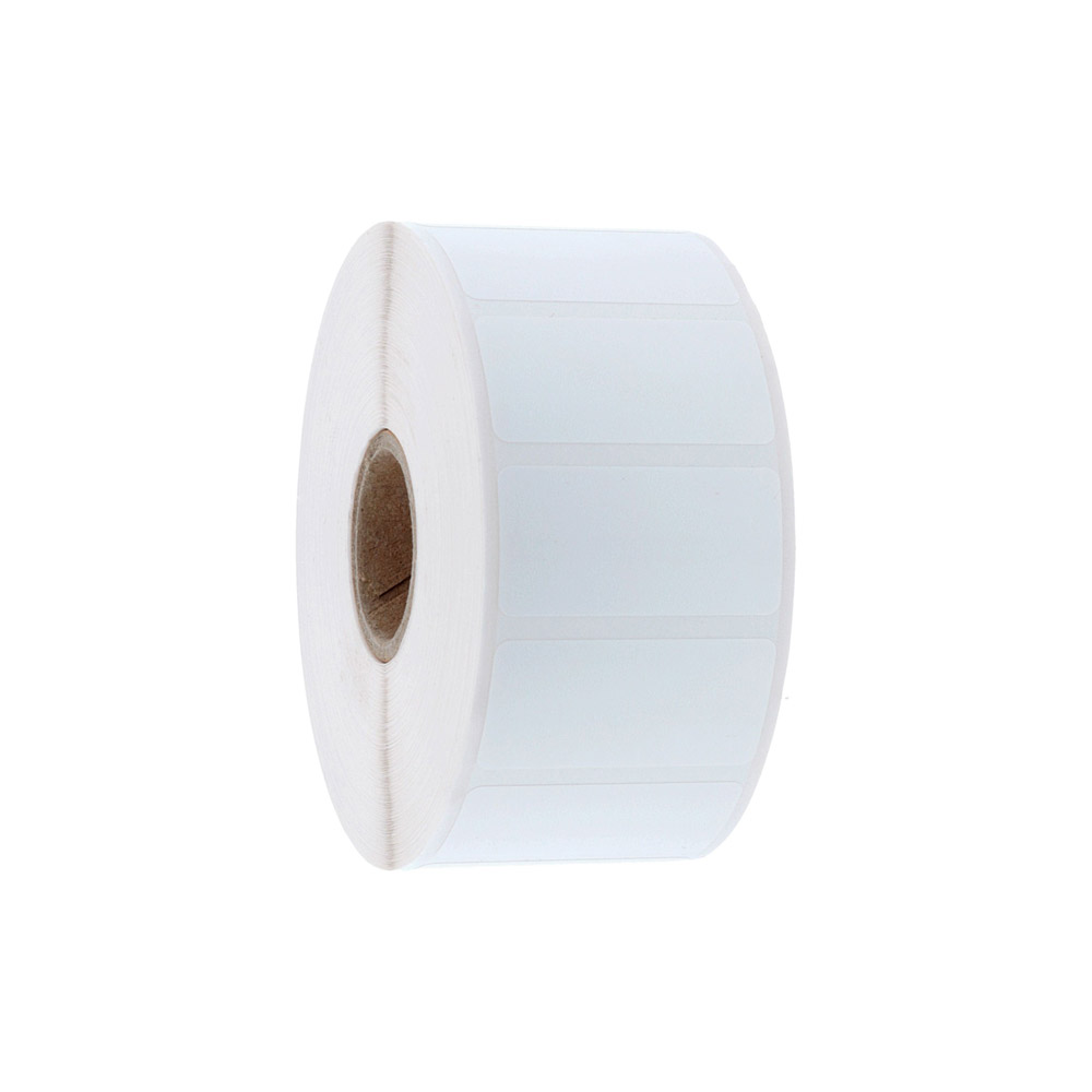 TT etikett 60x40 mm PP vit K25,4 1000 st/rl