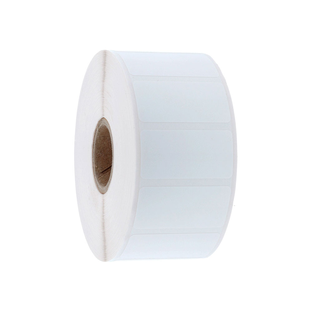 TT etikett 75x50 mm PP vit K25,4 1000 st/rl