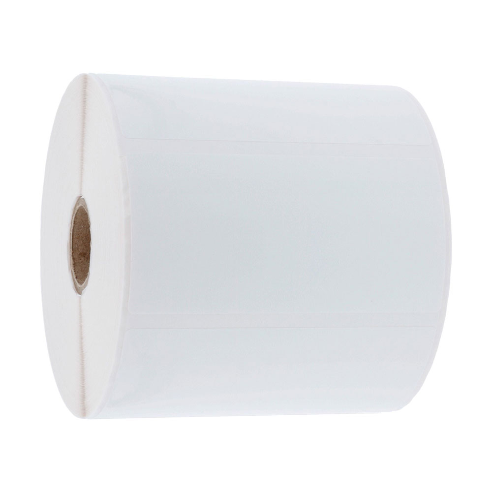 TT etikett 105x74 mm PP vit K25,4 1000 st/rl