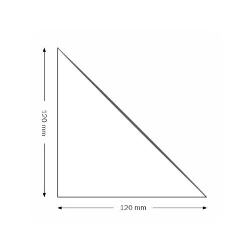 Hörnficka 120x120 mm 100 st/fp