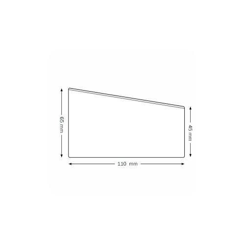 Dokumentficka 110x65/45 mm 100 st/fp