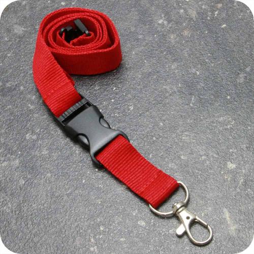 Lanyard 20x800 mm röd 10 st/fp