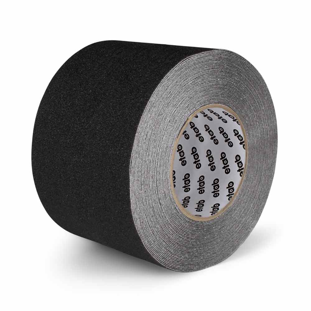 Halkskyddstejp 100 mm x 15 m svart