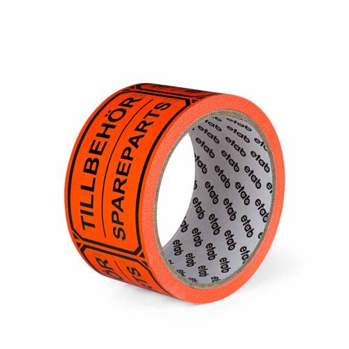 Signaltejp Tillbehör/spareparts 50 mm x 33 m fluor orange 6 rl/fp