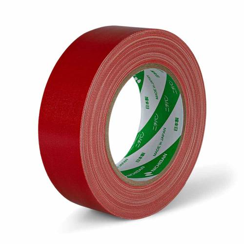 Vävtejp Nichiban 38 mm x 25 m röd