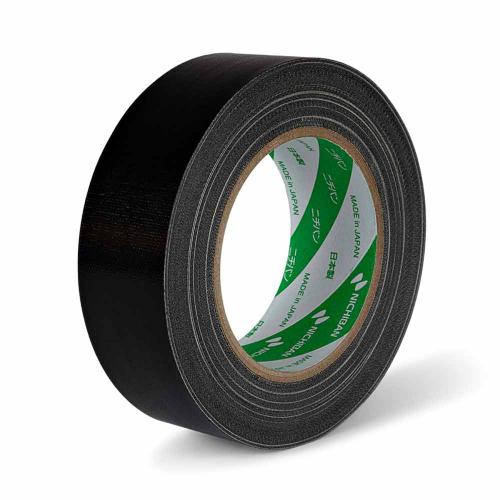 Vävtejp Nichiban 38 mm x 25 m svart