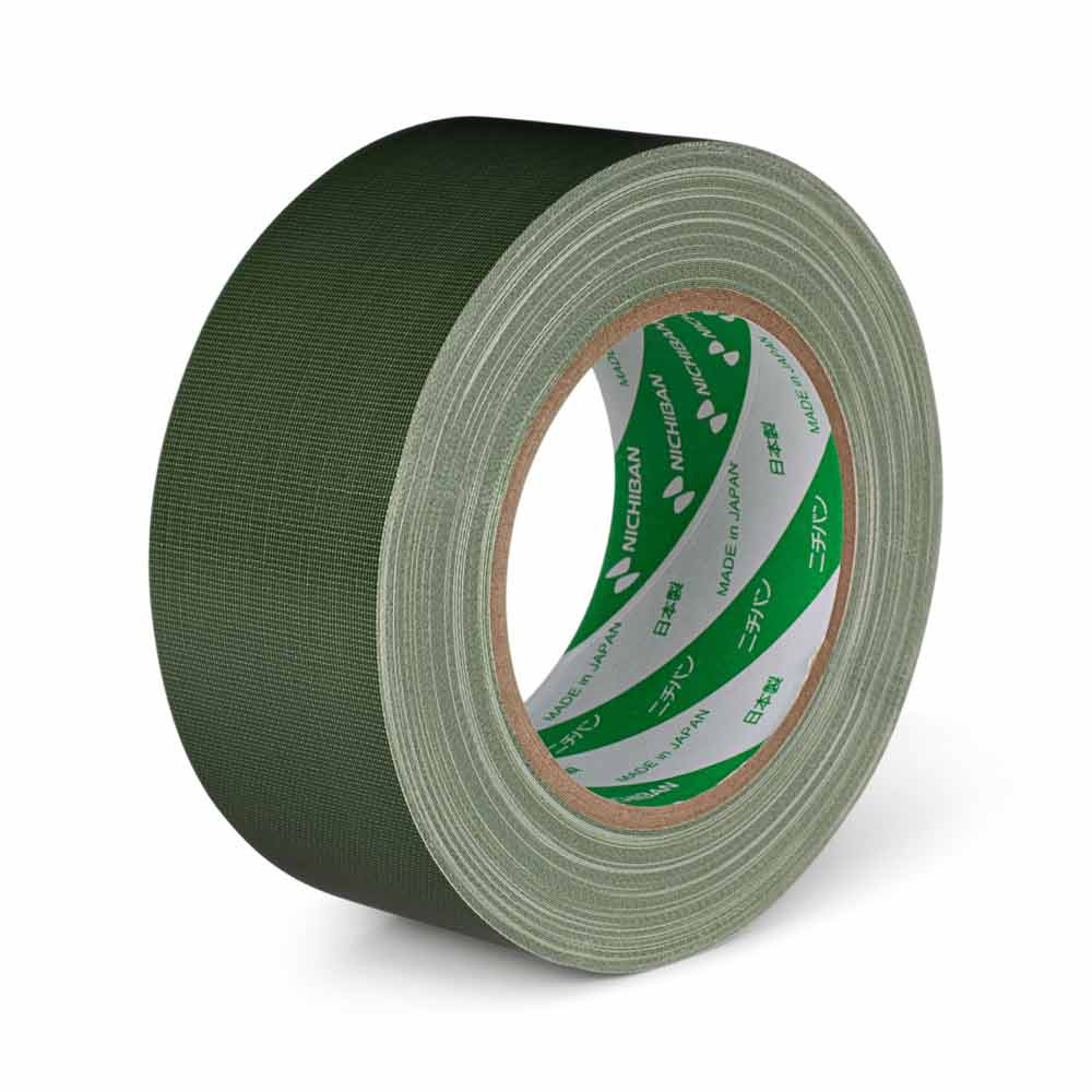 Vävtejp Nichiban 50 mm x 25 m grön