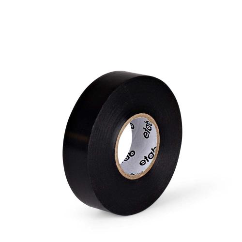 Plasttejp 19 mm x 20 m svart 10 rl/fp