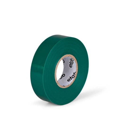 Plasttejp 25 mm x 20 m grön 10 rl/fp