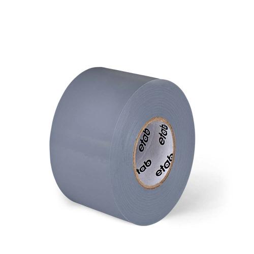 Plasttejp 38 mm x 20 m grå 5 rl/fp