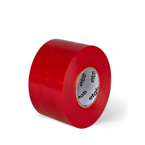 Plasttejp 38 mm x 20 m röd 5 rl/fp