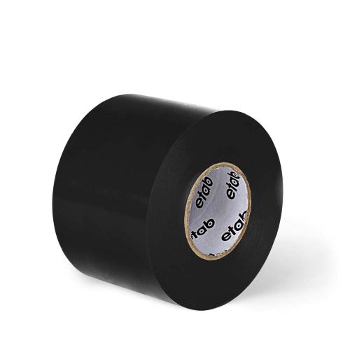 Plasttejp 50 mm x 20 m svart 5 rl/fp