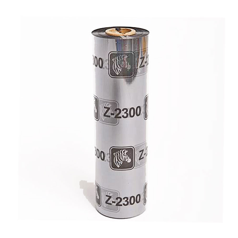 TT folie Zebra 2300 Vax 110 mm x 74 m, svart, 5 rl/fp