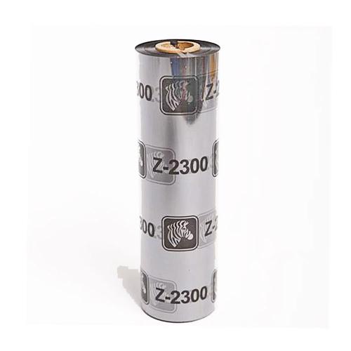 TT folie Zebra 2300 Vax 110 mm x 74 m, svart, 5 rl/fp