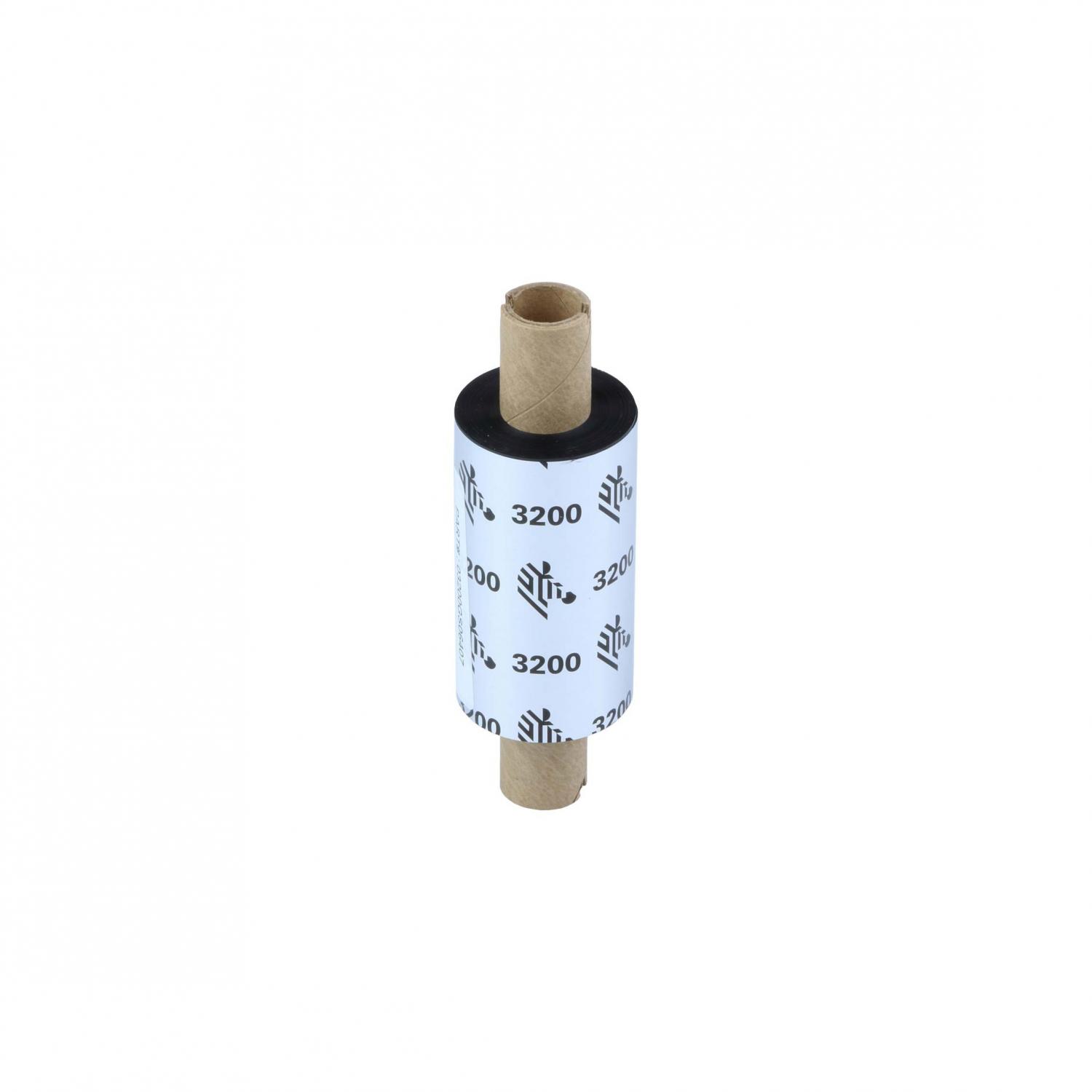 TT folie Zebra 3200 Vax/harts 64 mm x 74 m, svart, 5 rl/fp