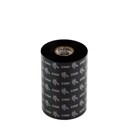 TT folie Zebra 2300 Vax 60 mm x 450 m, svart, 1 rl/fp
