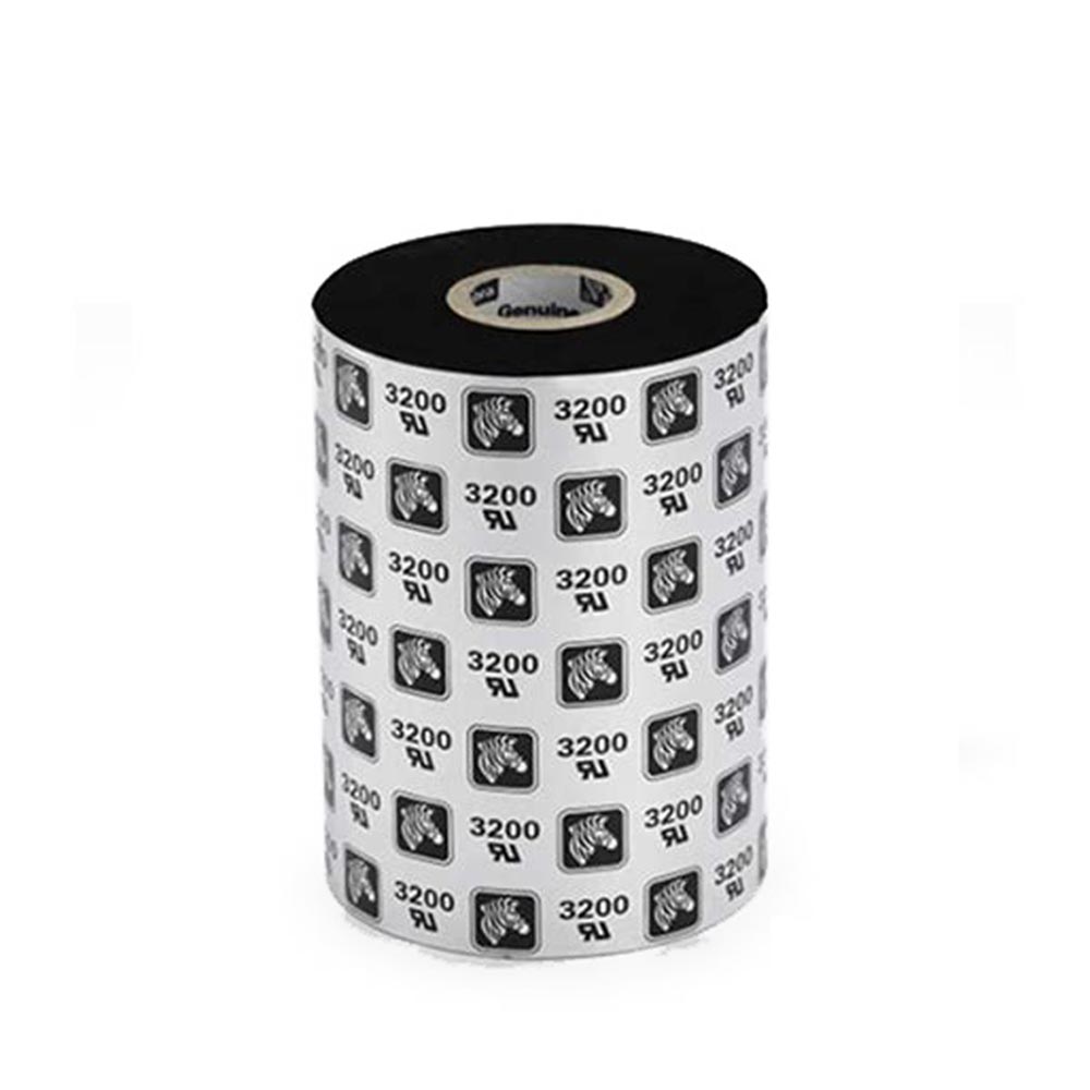 TT folie Zebra 3200 Vax/harts 89 mm x 450 m, svart, 1 rl/fp